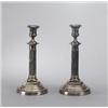 A pair of Swedish late 18th century silver plate, A pair of Swedish late 18th century silver pl...