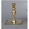 A baroque brass CANDLESTICK, 17th/18th century,, A baroque brass CANDLESTICK, 17th/18th century...