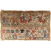 A southern Swedish folkloristic WALLHANGING,, A southern Swedish folkloristic WALLHANGING, earl...