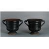 Image 1 : A pair of 18th/19th century painted cast iron, A pair of 18th/19th century painted cast iron UR...