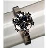 An 18 carat white gold RING, 1 brilliant-cut, An 18 carat white gold RING, 1 brilliant-cut diam...