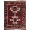 Image 1 : A semi antique AFSHAR, 193x146; evenly worn,, A semi antique AFSHAR, 193x146; evenly worn, shor...