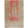 Image 1 : A semi antique KIRMAN, 558x308; partially worn,, A semi antique KIRMAN, 558x308; partially worn...