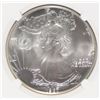 Image 2 : 1987 AMERICAN SILVER EAGLE NGC MS-69