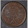 Image 2 : 1807 HALF CENT BEAUTIFUL AU+