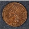Image 1 : 1882 INDIAN CENT CHOICE PROOF RED & BROWN