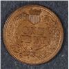 Image 2 : 1882 INDIAN CENT CHOICE PROOF RED & BROWN
