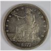 Image 1 : 1877 TRADE DOLLAR XF NICE
