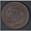 Image 2 : 1839 LARGE CENT AU/UNC BROWN NICE