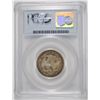 Image 4 : 1887 SEATED LIBERTY QUARTER PCGS MS65 GORGEOUS PERIPHERAL TONING! ALMOST