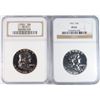 Image 1 : ( 2 ) 1963 FRANKLIN HALF DOLLARS, NGC PF-67