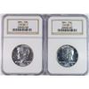 Image 1 : ( 2 ) 1964 KENNEDY HALF DOLLARS, NGC  PF-67