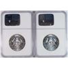 Image 2 : ( 2 ) 1964 KENNEDY HALF DOLLARS, NGC  PF-67
