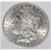 Image 2 : 1889-S MORGAN SILVER DOLLAR, RNG CHOICE BU  SEMI-KEY WHITE