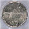 Image 3 : 1927 PEACE SILVER DOLLAR, PCGS MS-64 WHITE!