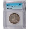 Image 1 : 1854 SEATED HALF DOLLAR, ICG AU-55
