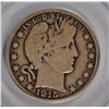 Image 2 : 1915 BARBER HALF DOLLAR, PCGS VG/FINE-10