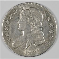 1834 BUST HALF DOLLAR AU LUSTRE
