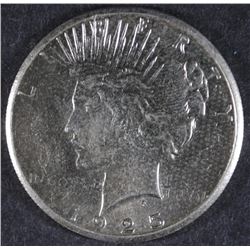 1925-S PEACE DOLLAR AU/UNC SEMI-KEY