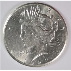 1927 PEACE DOLLAR CH BU