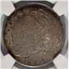 Image 2 : 1810 BUST HALF DOLLAR, NGC AU-55 NICE COLOR
