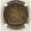 Image 2 : 1871-S SEATED HALF DOLLAR, NGC AU-55