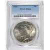 Image 1 : 1934 PEACE DOLLAR PCGS MS64 BLAST WHITE