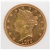 Image 2 : 1878-CC $20.00 GOLD LIBERTY, PCI AU/BU  RARE!!!