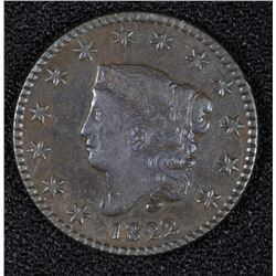 1822 LARGE CENT CH AU