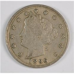 1896 LIBERTY NICKEL XF