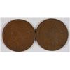 Image 1 : INDIAN ONE CENT: 1865 G, 1866 G KEY COINS