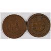 Image 2 : INDIAN ONE CENT: 1865 G, 1866 G KEY COINS