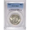Image 1 : 1943 WALKING LIBERTY HALF DOLLAR PCGS MS65 GEM BLAST WHITE