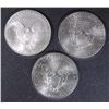 Image 2 : 3 UNC. SILVER EAGLES 2- 2014 & 1- 2010