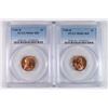 Image 1 : 2-1940-D LINCOLN CENT PCGS MS66+RD