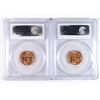 Image 2 : 2-1940-D LINCOLN CENT PCGS MS66+RD