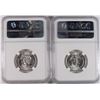 Image 2 : 1957 & 1959-D WASHINGTON QUARTERS, NGC MS-65