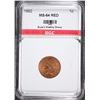 Image 1 : 1892 INDIAN HEAD CENT, BGC GEM BU RED