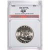 Image 1 : 1955 "BUGS BUNNY" FRANKLIN HALF DOLLAR. AGP GEM BU FBL