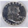 Image 2 : 1961 FRANKLIN HALF DOLLAR, PCGS PR-66 CAMEO