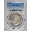 Image 1 : 1878-S MORGAN SILVER DOLLAR, PCGS MS-63  WHITE