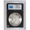Image 1 : 1885-S MORGAN SILVER DOLLAR, CCGS GEM BU BLAST WHITE