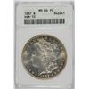 Image 1 : 1887 MORGAN DOLLAR ANACS MS64 PL VAM 10