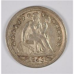 1853 ARROWS DIME AU NICE