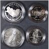 Image 1 : COMMEMS BOX/COA: 1991 MT RUSHMORE 2 COIN PL SET; 1989 2 COIN CONGRESSIONAL SET