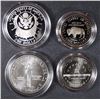 Image 2 : COMMEMS BOX/COA: 1991 MT RUSHMORE 2 COIN PL SET; 1989 2 COIN CONGRESSIONAL SET