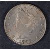 Image 1 : 1891 LIBERTY NICKEL AU/BU FULLY STRUCK STARS OBV.