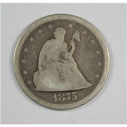 1875-S 20-CENT PIECE GOOD