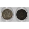 Image 2 : SEATED LIBERTY HALF DOLLARS: 1858-O VG & 1877  VG