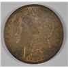 Image 1 : 1879 MORGAN DOLLAR SUPERB GEM BU RAINBOW COLORS